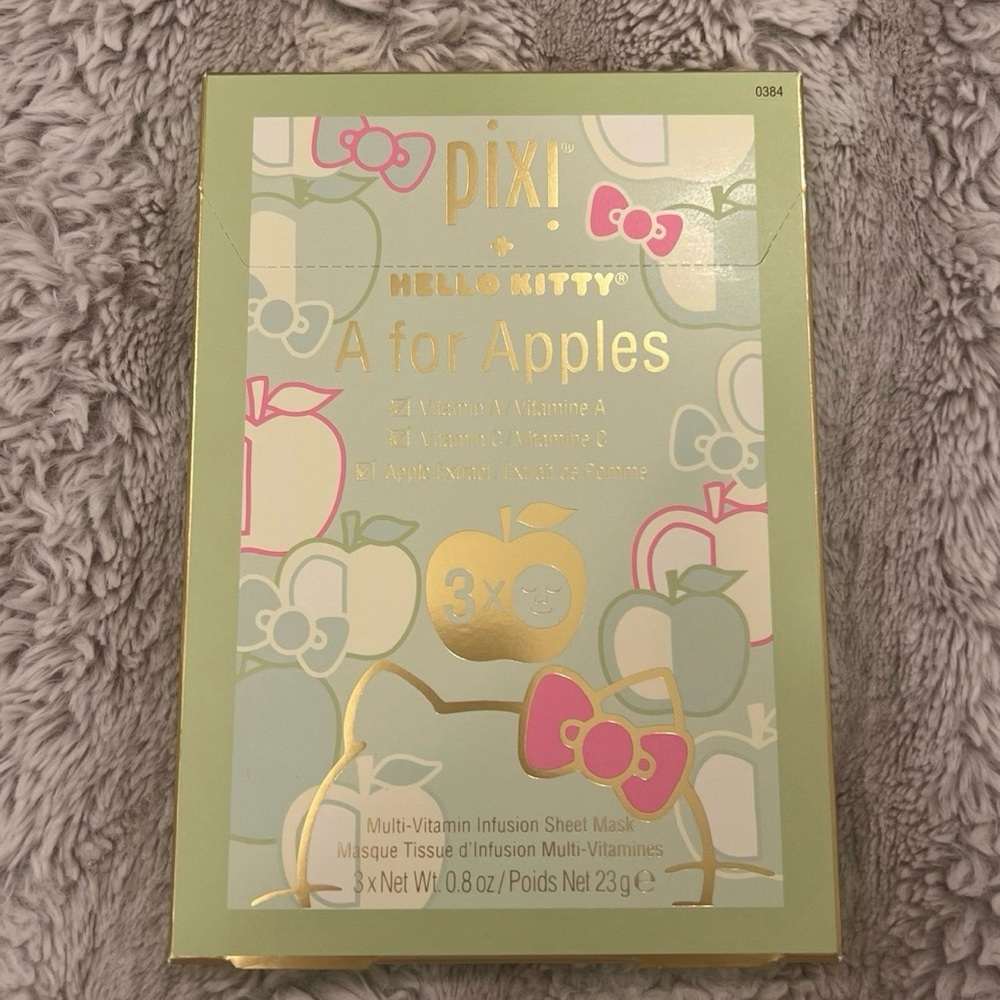 Pixi X Sanrio Hello Kitty A for Apples Face Mask (3 Pack)